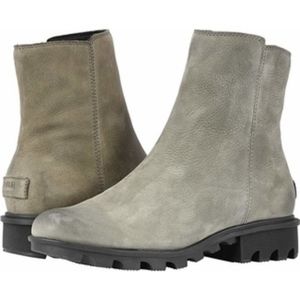 Sorel Phoenix Zip Leather Boot Quarry Size 12